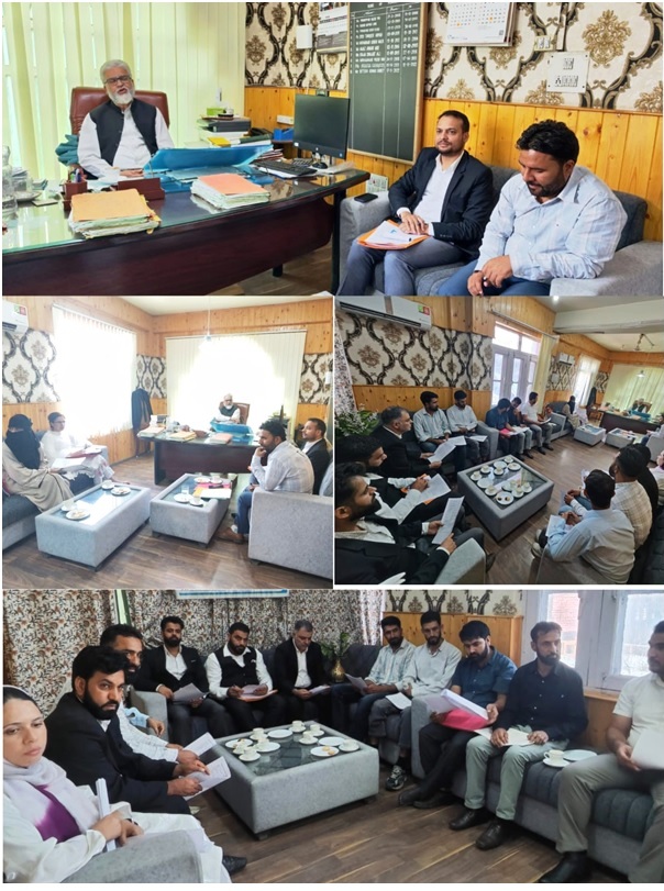 Coordination Meeting on effective implementation of NALSA Scheme held at DLSA Ganderbal