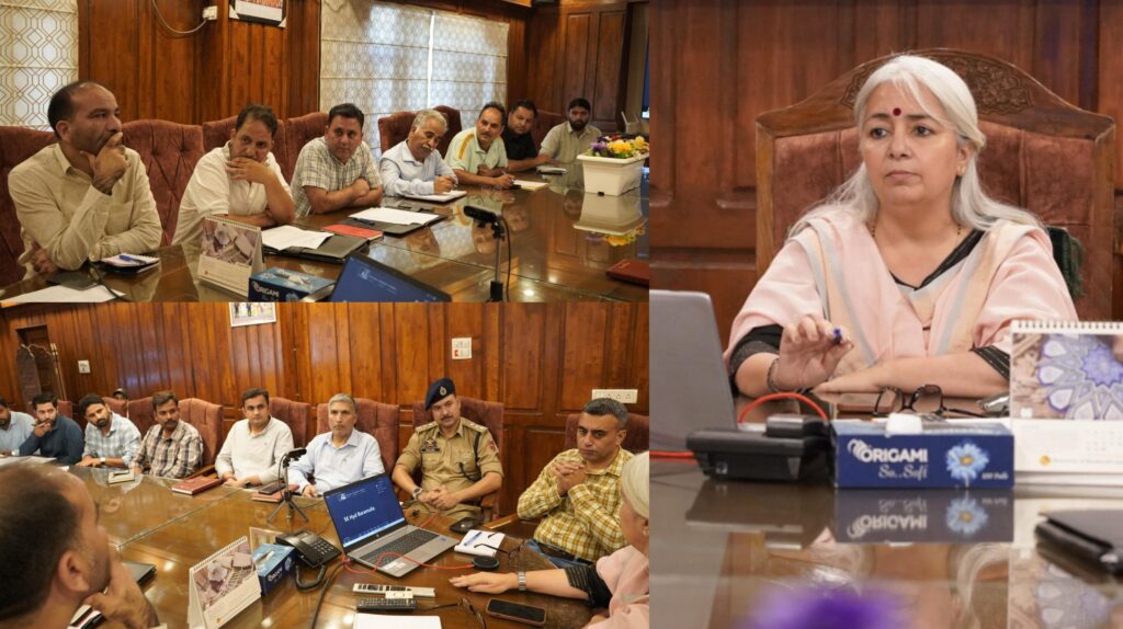DC Bandipora Reviews Shifting of Shilvat Pump Station