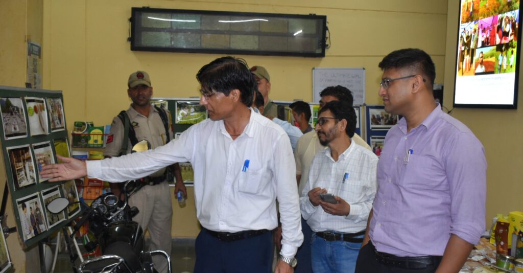 DC Reasi reviews working of Krishi Vigyan Kendra