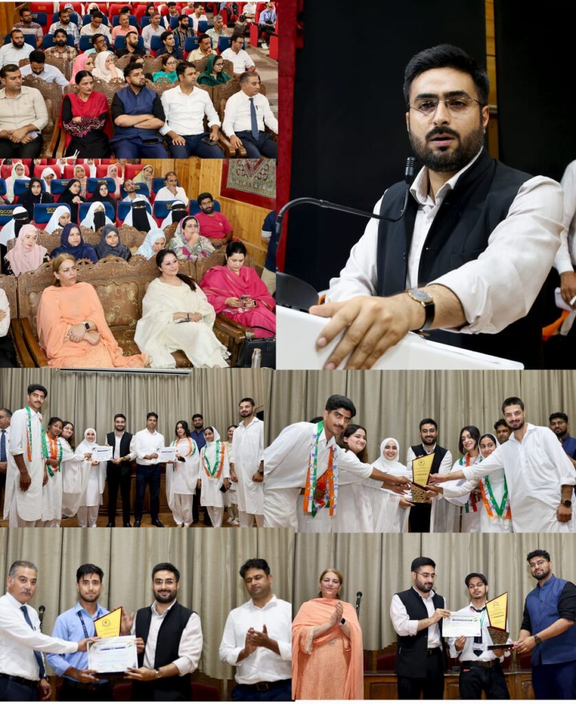 DC Srinagar presides over Valedictory Ceremony of Inter-College Patriotic Singing and Painting Competition at GCoE