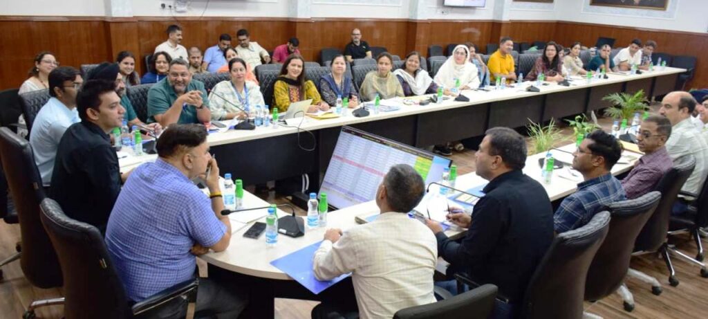 DDC Jammu reviews Healthcare scenario