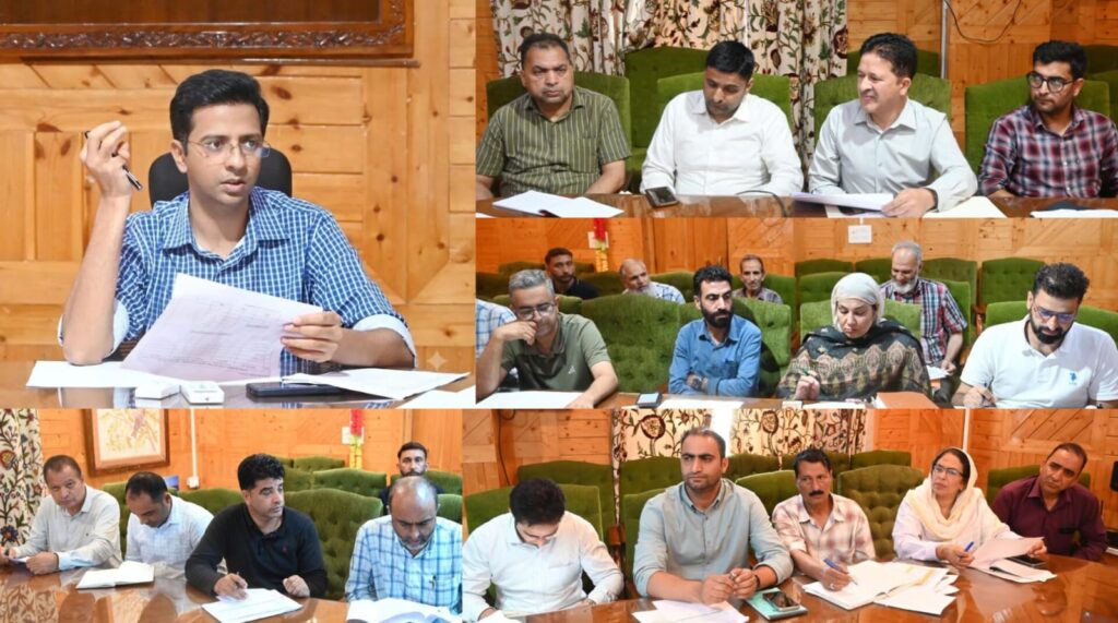 DDC Shopian calls for expedited execution of Capex Works