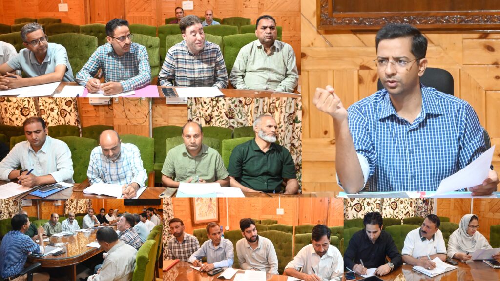 DDC Shopian Reviews District Capex Works, Directs Timely Completion