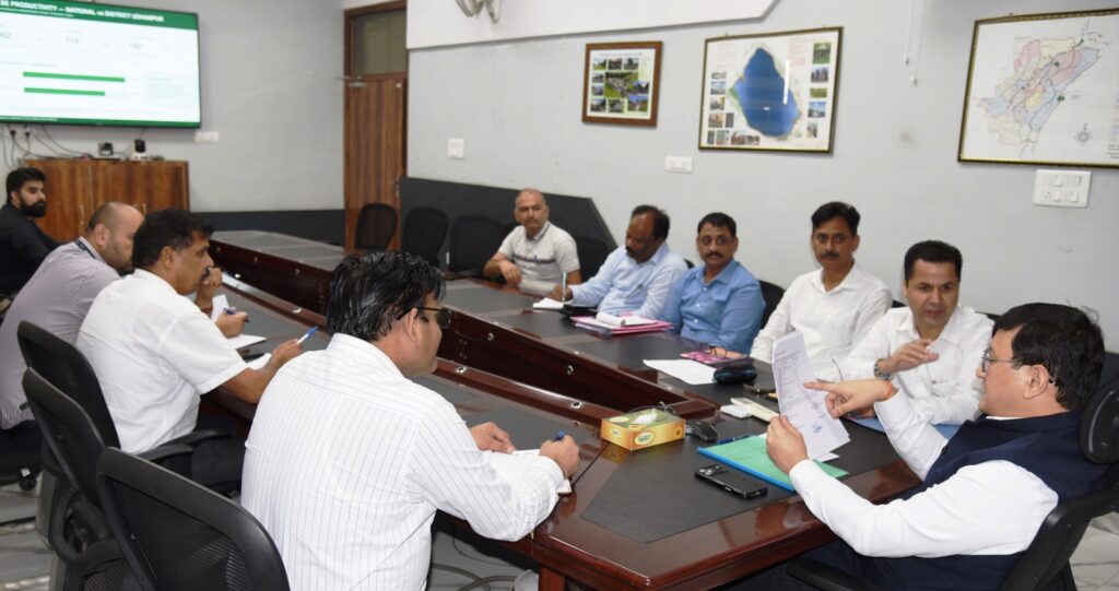 DDC chairs District Steering Committee on Pulses under Mission for Aatmanirbharta in Pulses in Udhampur