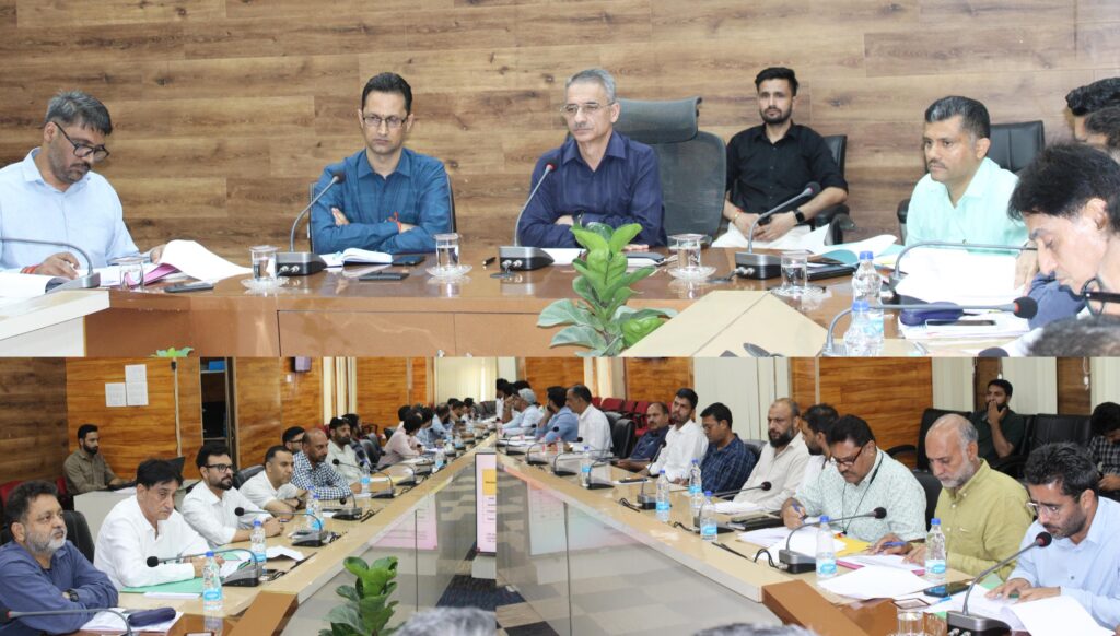 DDC reviews progress of JJM Schemes in Doda District