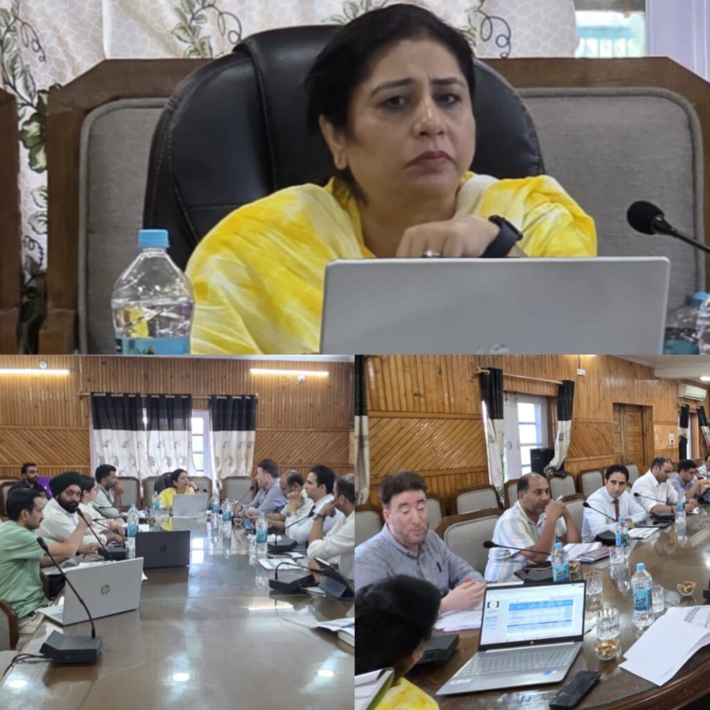 DG Rural Sanitation Reviews SBM (G) Progress in Shopian