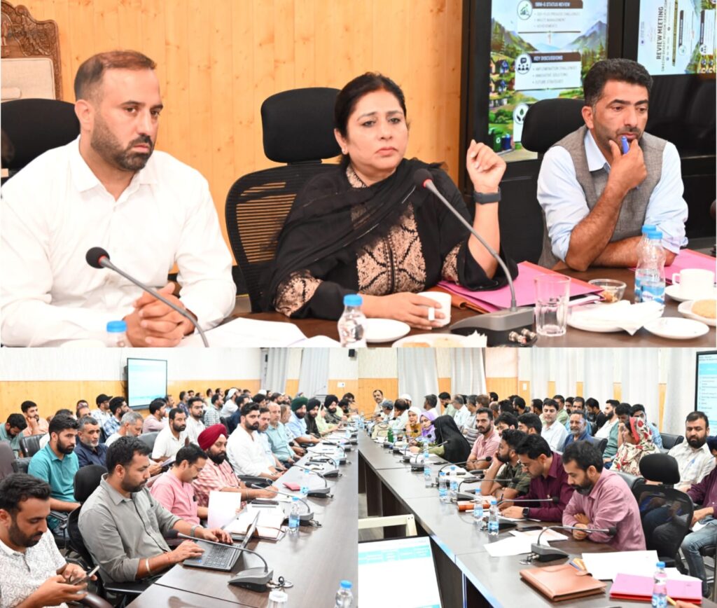 DG Rural Sanitation reviews SBM(G) progress in Baramulla