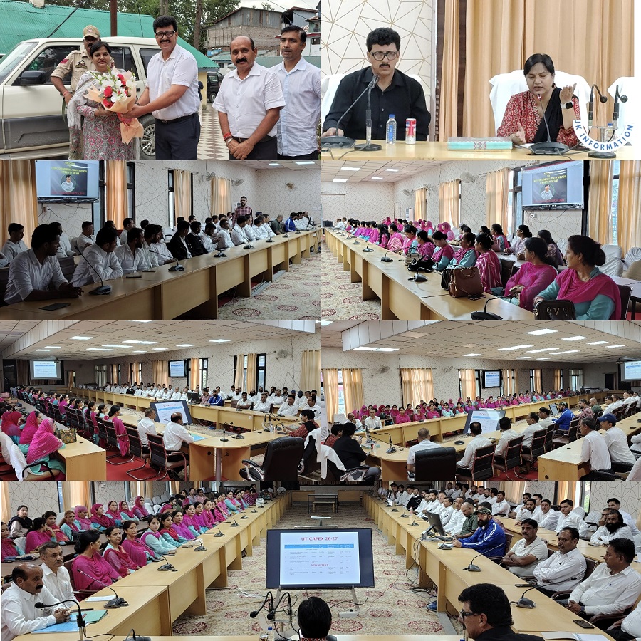 DG YS&S reviews status of sports infrastructure projects in Kishtwar