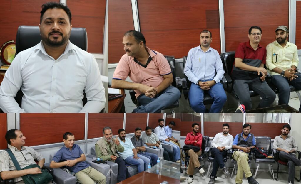 DIO Ramban holds introductory meeting with Media Fraternity