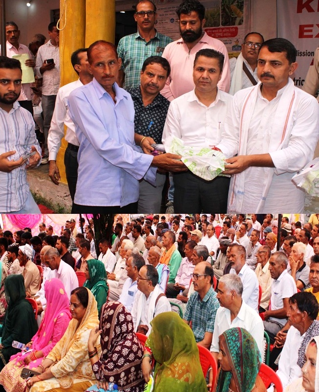 Agriculture department organises Kissan Mela at Bharnara- Majalta