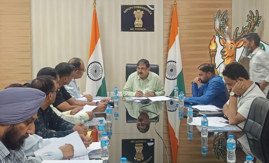 DC Poonch chairs meeting of Advisory Committee on Safe Food and Healthy Diet