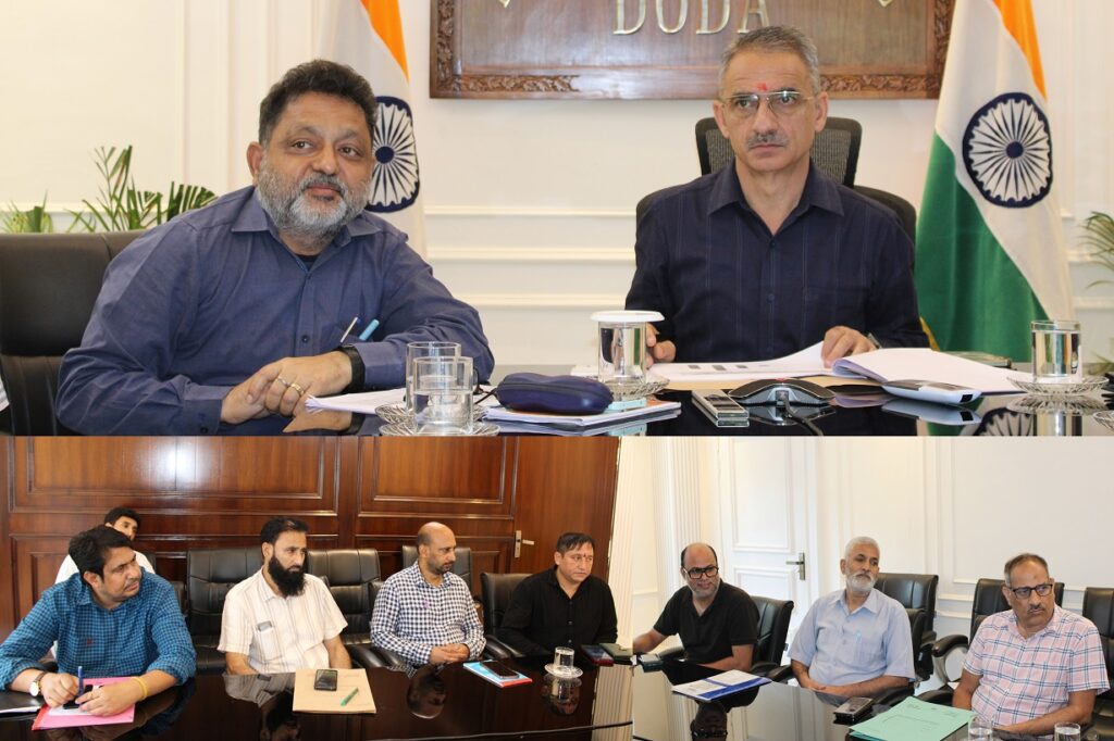 District Zoonosis Committee meeting held at Doda