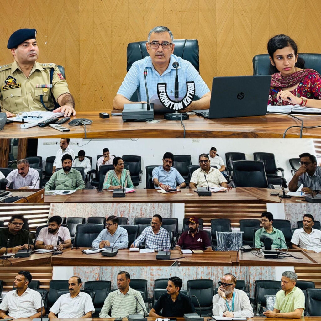 District level NCORD Meeting held at Kathua