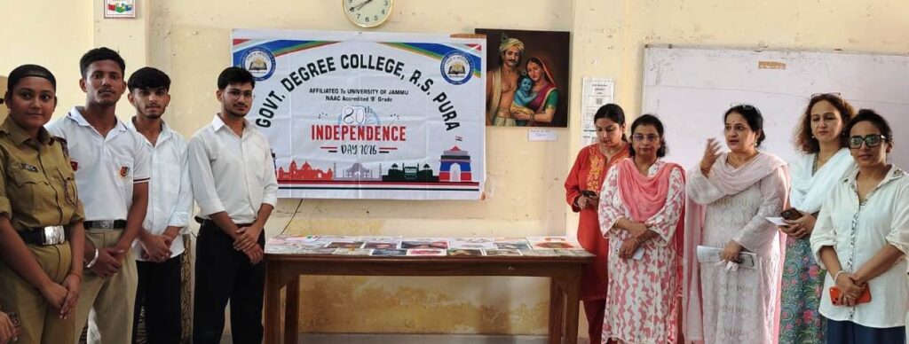 GDC R.S Pura organises painting, poster exhibition