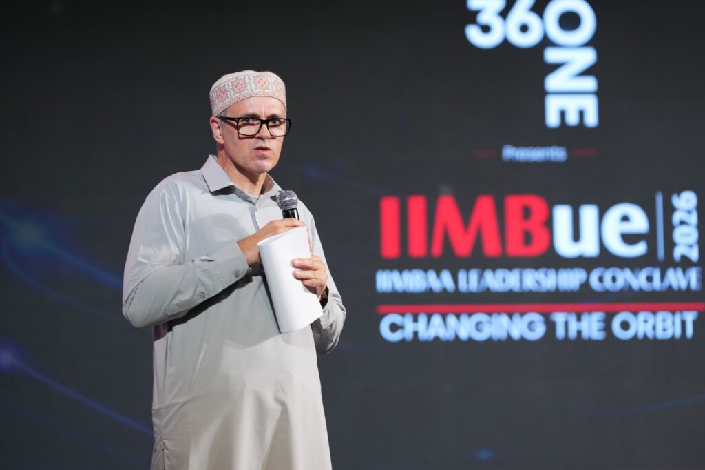 CM Omar Abdullah highlights J&K’s economic journey at IIMBue 2026; condemns terror attack on non-locals in Kulgam