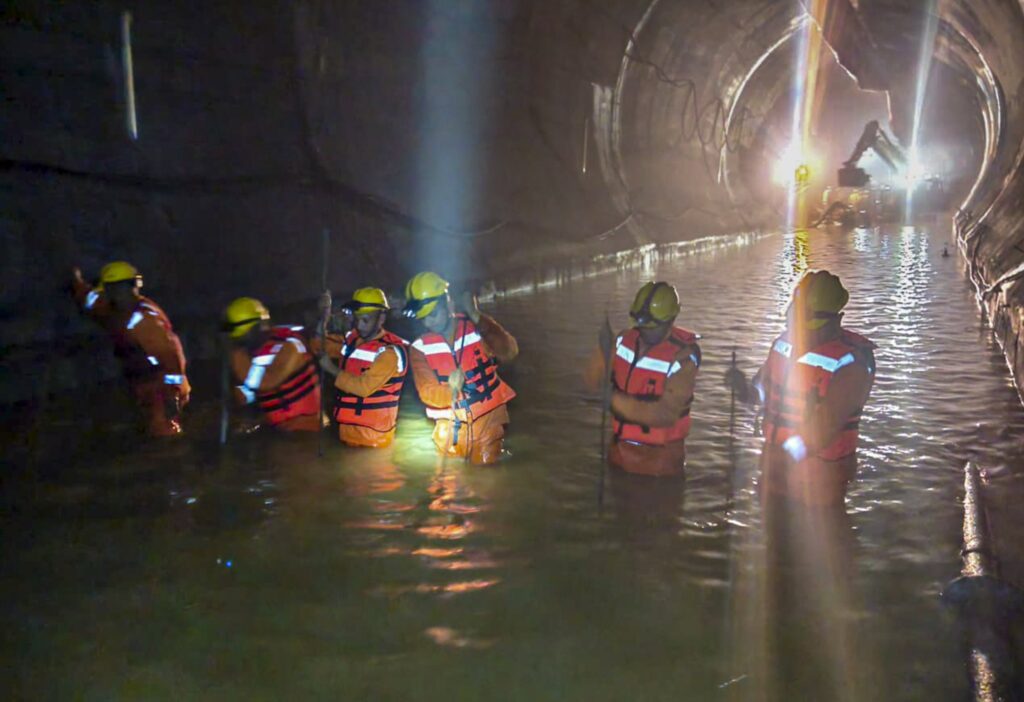 Chamoli tunnel accident: Search continues for two missing workers