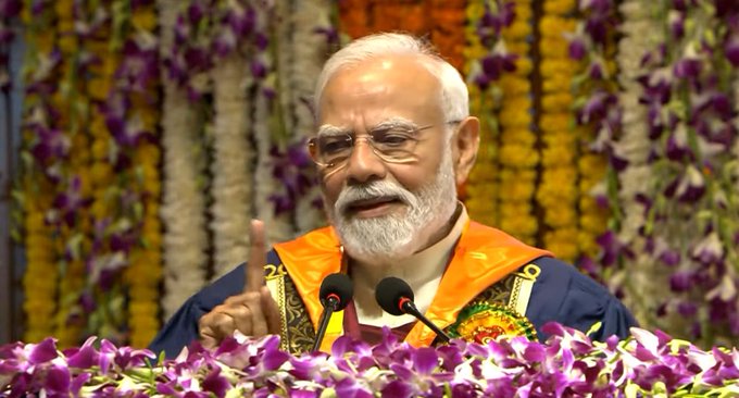 “Global power balance evolving with tech advancement”: PM Modi calls for self-reliance in each sector at IIT Delhi
