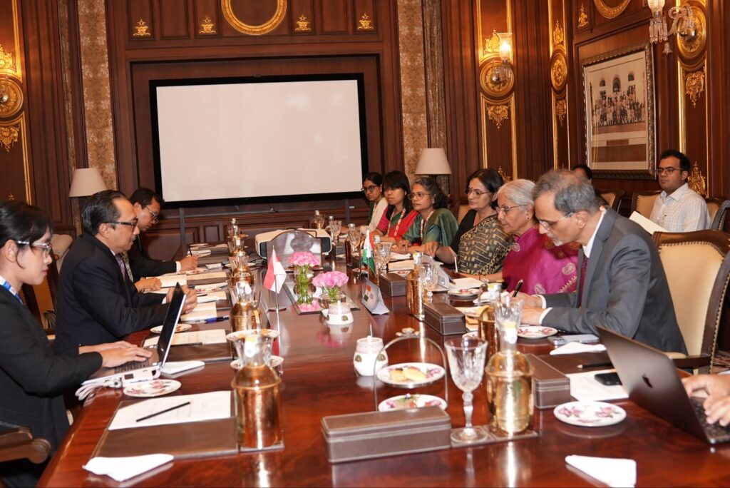 Finance Minister Nirmala Sitharaman meets Indonesian Vice Minister of Finance Juda Agung; Discusses financial sector ties and local currency transactions