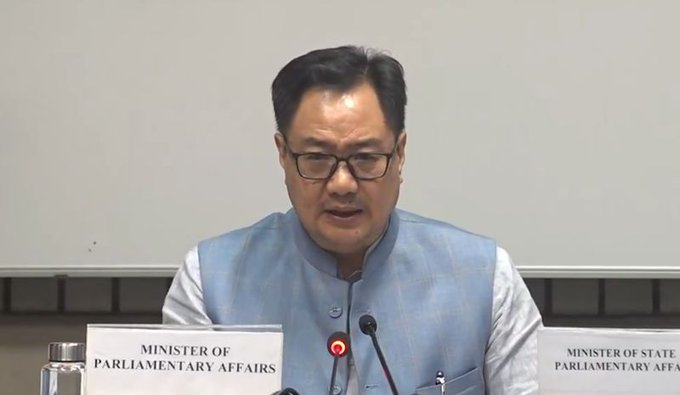 ‘Only 1 bill saw debate,’ Govt blames Congress for disrupting house during monsoon session
