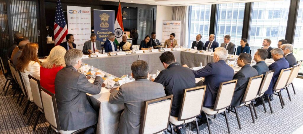 Union Finance Minister Nirmala Sitharaman pitches “Manufacture in India for the World” at Chicago business roundtable