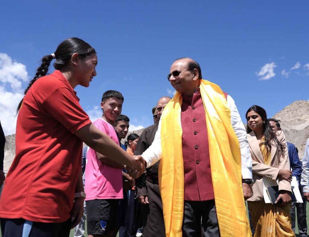 LG VK Saxena approves 4% horizontal reservation for ‘Outstanding Sportspersons’ in Group ‘C’ government posts under New Ladakh Sports Policy