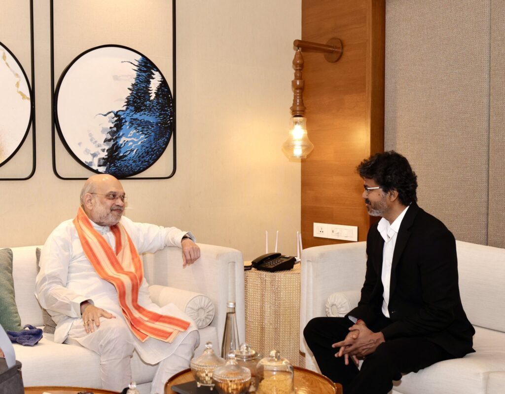 Tamil Nadu CM C Joseph Vijay calls on Amit Shah, meeting of southern CMs to deliberate key issues