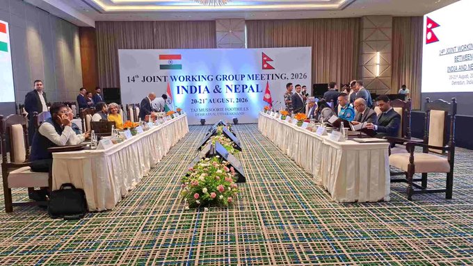 14th meeting of India-Nepal Joint Working Group on border security begins in Dehradun