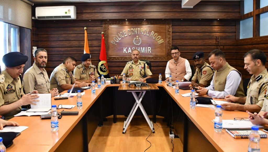 DGP Nalin Prabhat Reviews Security for Eid Milad-un-Nabi, Raksha Bandhan Across J&K