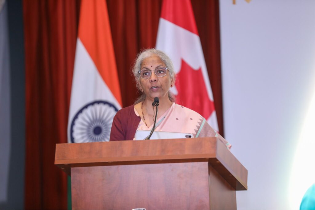 Finance Minister Nirmala Sitharaman pitches India as gateway for Canadian investors, highlights GIFT City, UPI for deeper financial collaboration