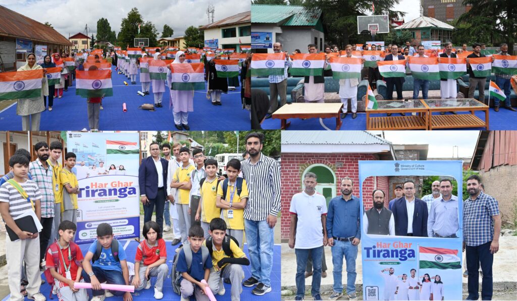 Har Ghar Tiranga Campaign gets enthusiastic Kick-Start across Shopian
