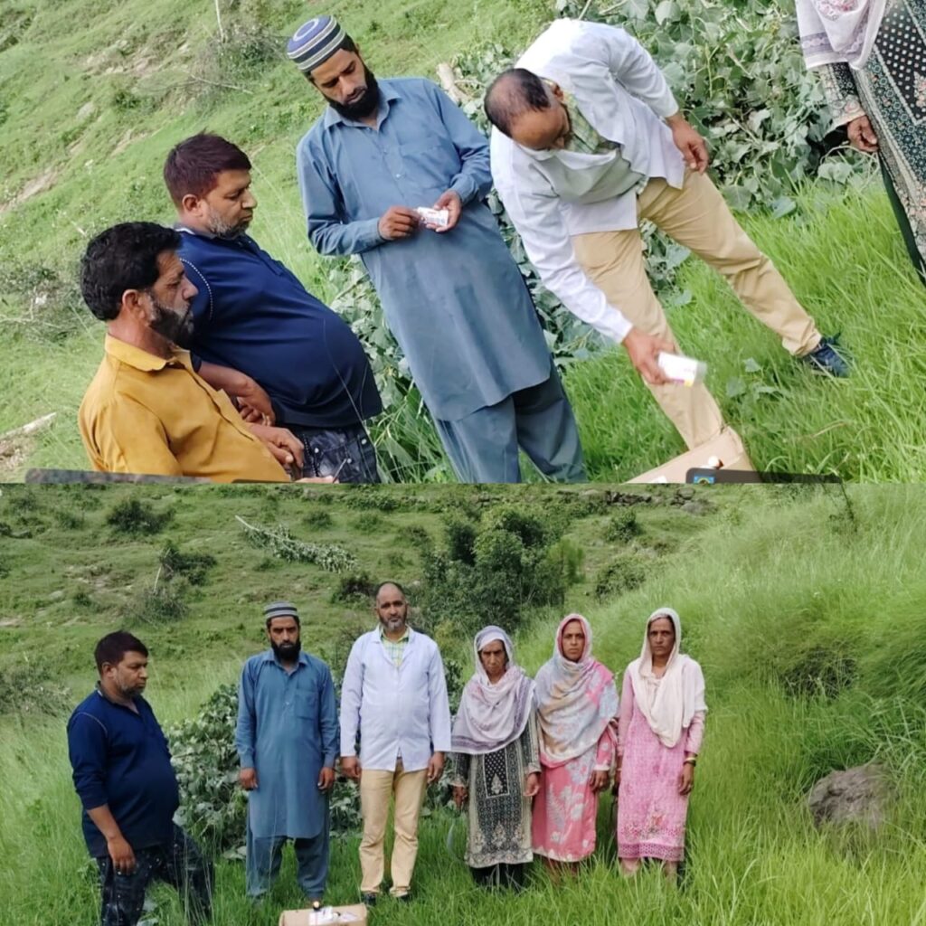Health Department intensifies medical relief, disease-prevention drive in landslide-affected Jabran Surhoti area of Mendhar