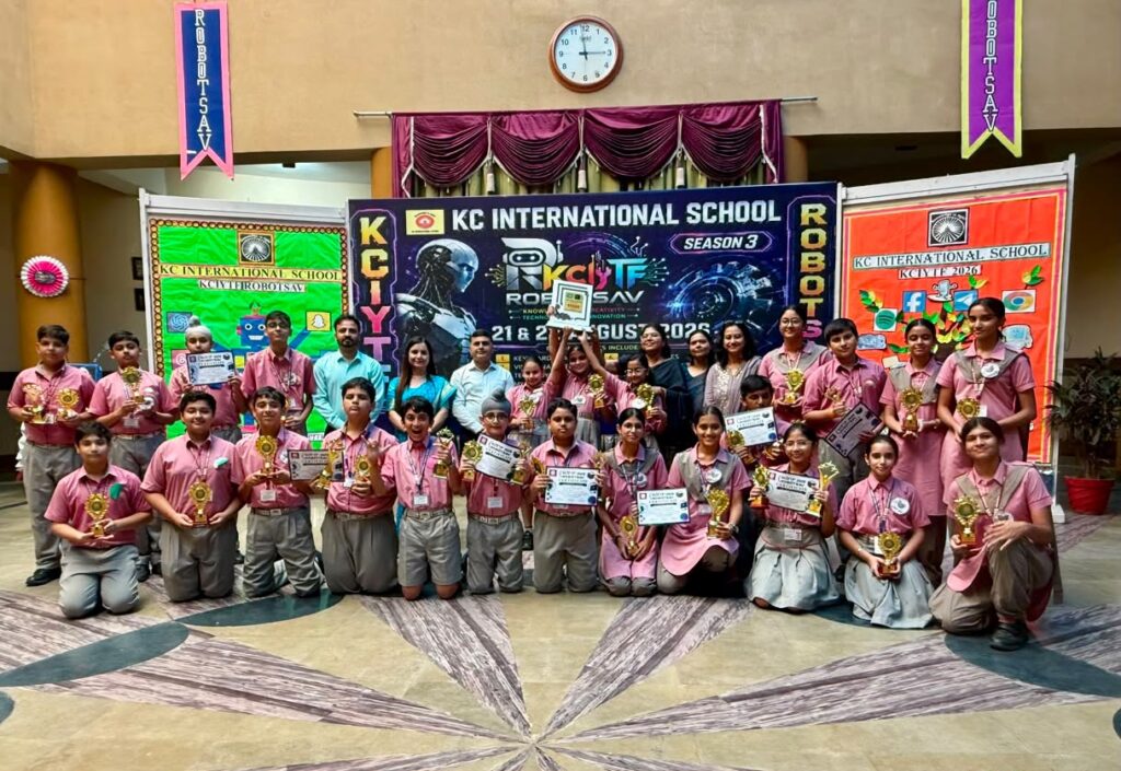 Jodhamal Public School Wins Overall Best Delegate Trophy at RoboTSAV 2026