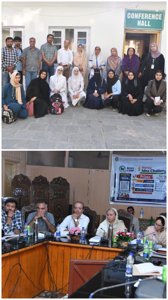 JKEDI Srinagar, GCW, Conducts Startup Idea Challenge 2.0
