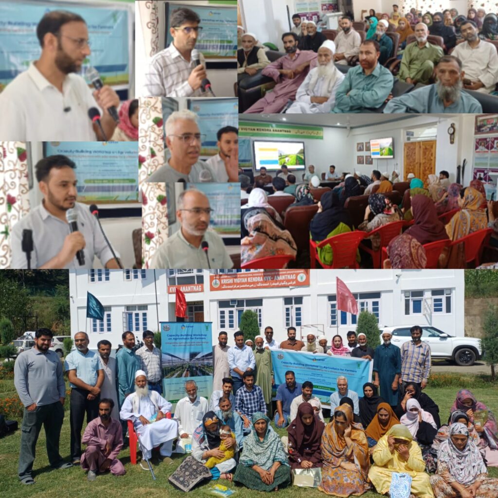 KVK-Anantnag organises Capacity Building Workshop on Agrivoltaics for Farmers