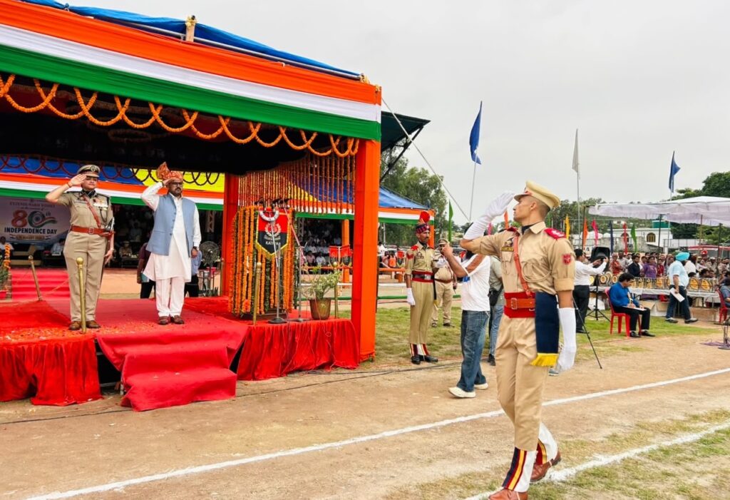 Kathua celebrates 80th Independence Day celebrated with patriotic fervour