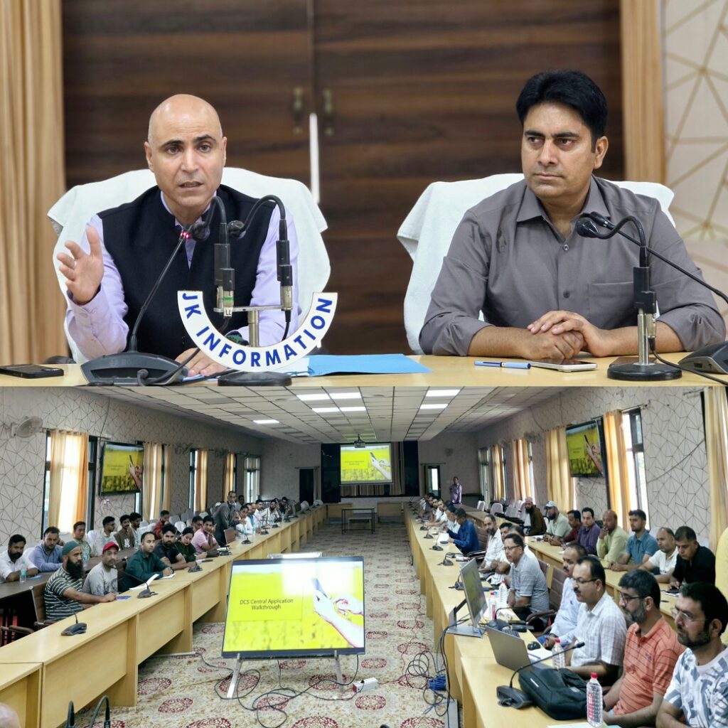 Kishtwar gears up for Digital Crop Survey–Kharif 2026