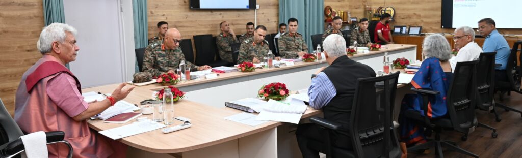 Lt Governor chairs the 81st Meeting of J&K Rajya Sainik Board