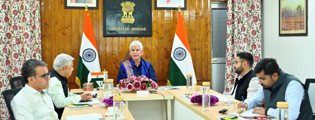 Lt Governor chairs the Annual General Meeting of Indian Red Cross Society, J&K