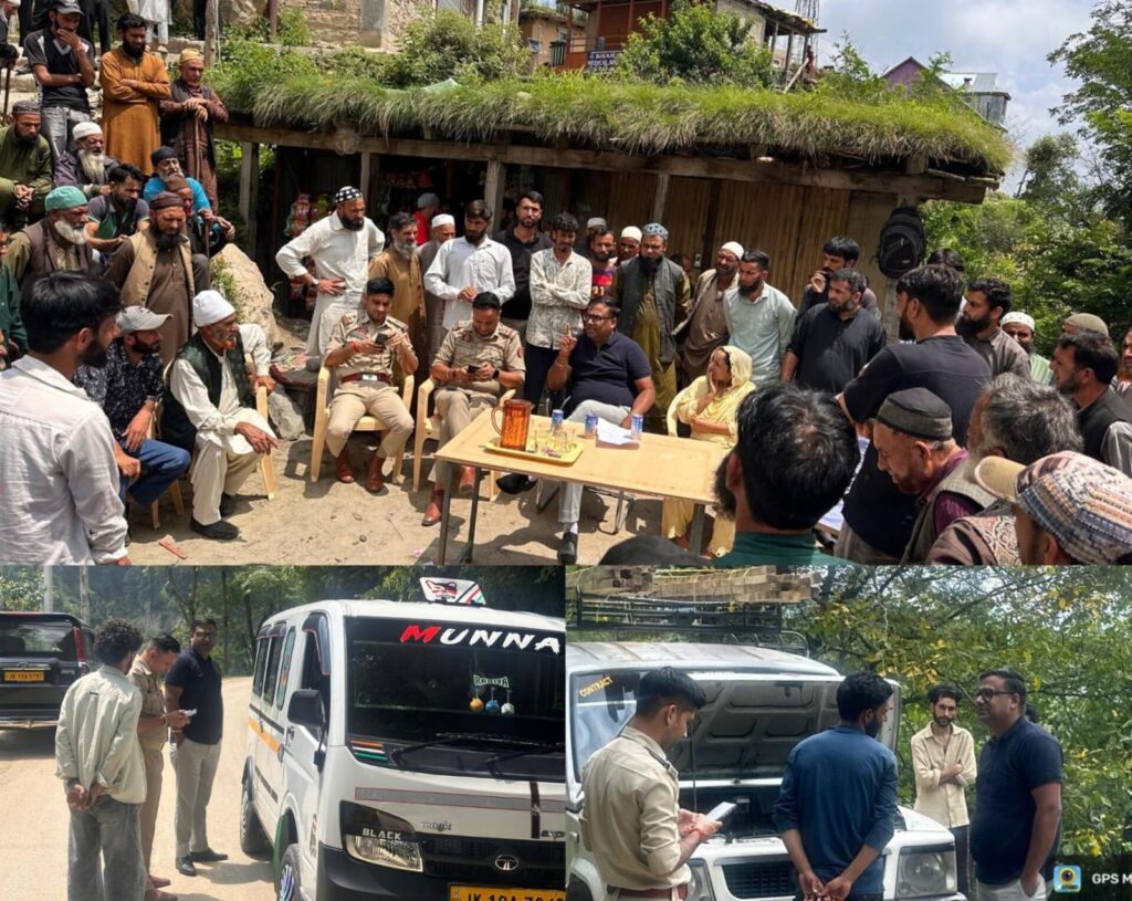 MVD Ramban conducts enforcement drive across Banihal: 25 vehicles E-Challaned