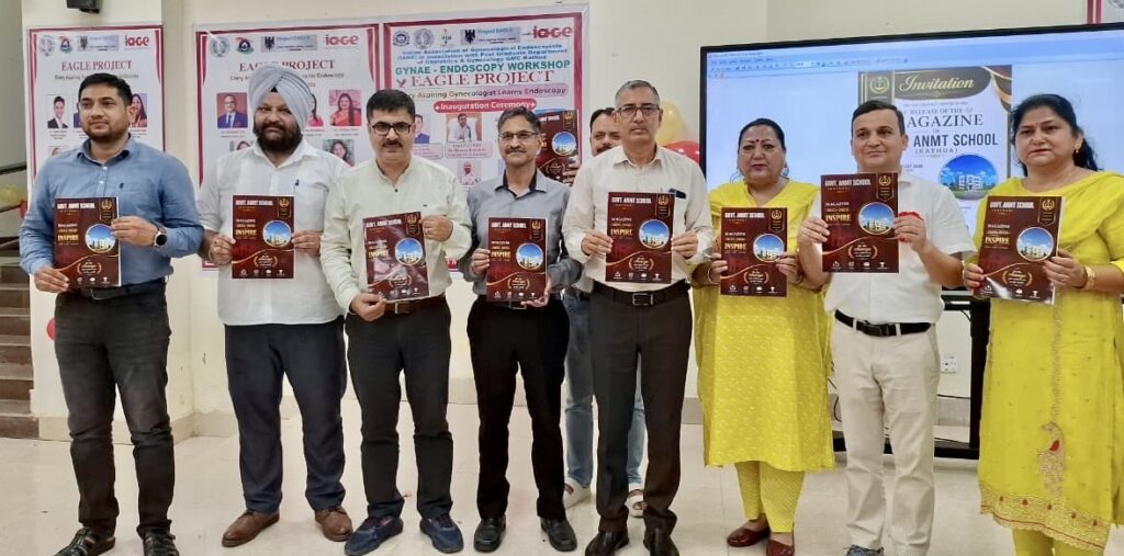 Magazine ‘Inspire’ released at Government ANMT School Kathua