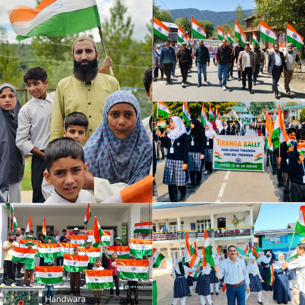 Massive Rallies mark launch of Har Ghar Tiranga Campaign in Kupwara