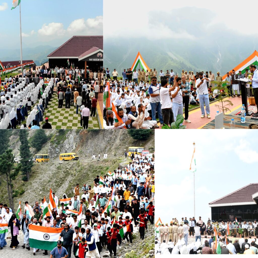 Mega Tiranga Rally at Shaurya Gatha Sadhna Top echoes with spirit of Patriotism, Unity and National Pride