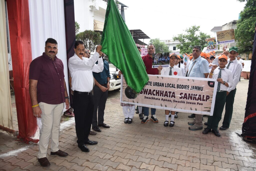 Municipal Council Udhampur organizes plog run for a clean and green Udhampur