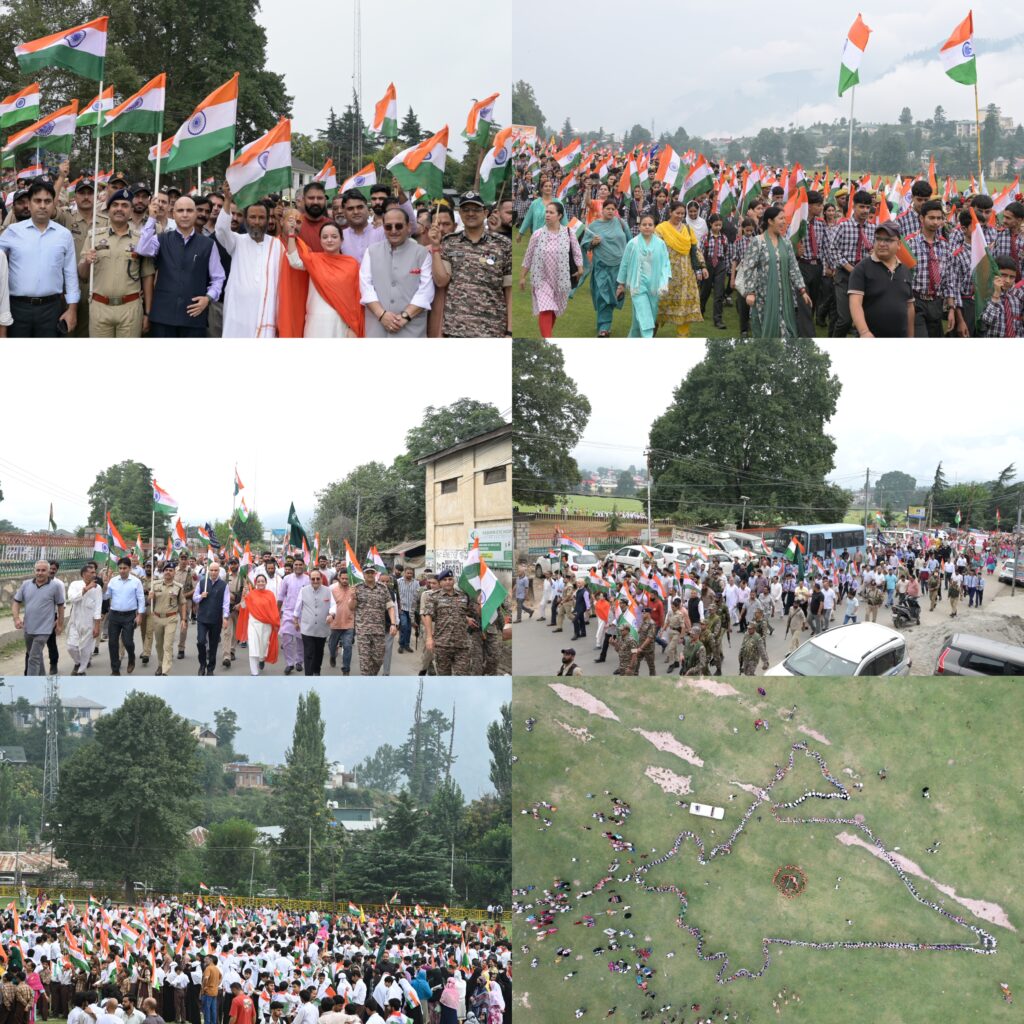 Over 15,000 people participate in mega Tiranga Rally at Kishtwar