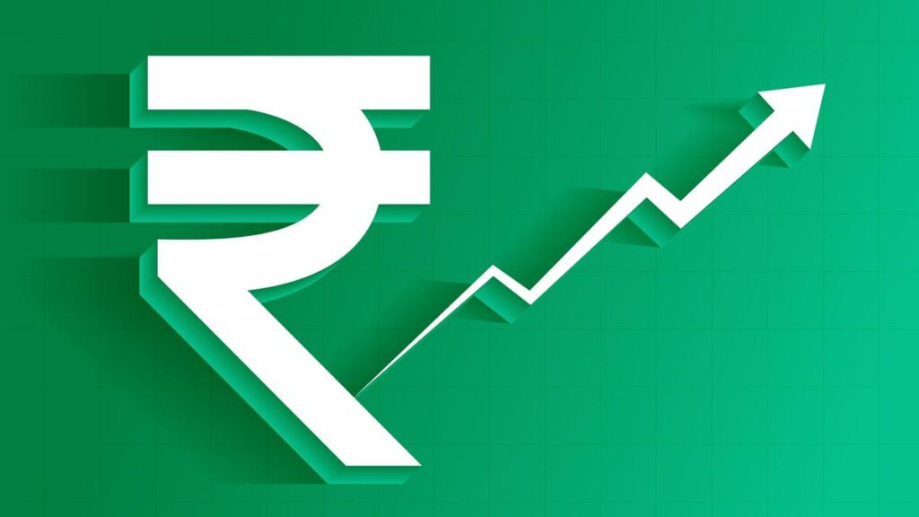 Rupee gains 2 paise to 95.43 against US dollar in early trade
