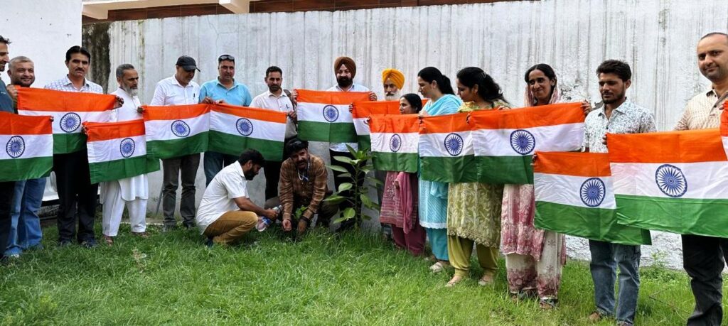 Plantation drive conducted at CMO Complex Poonch