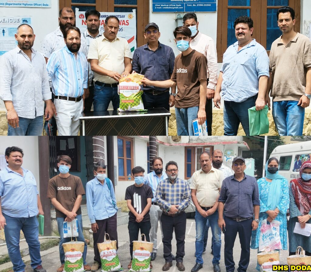 Poshan Kits provided to TB beneficiaries in Doda to mark Nikshay Diwas