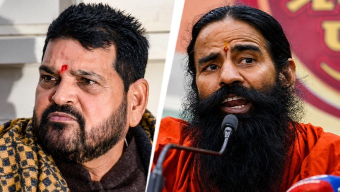 Ramdev’s ‘swadeshi’ campaign now covers spurious products, foreign goods: BJP’s Brij Bhushan Sharan Singh