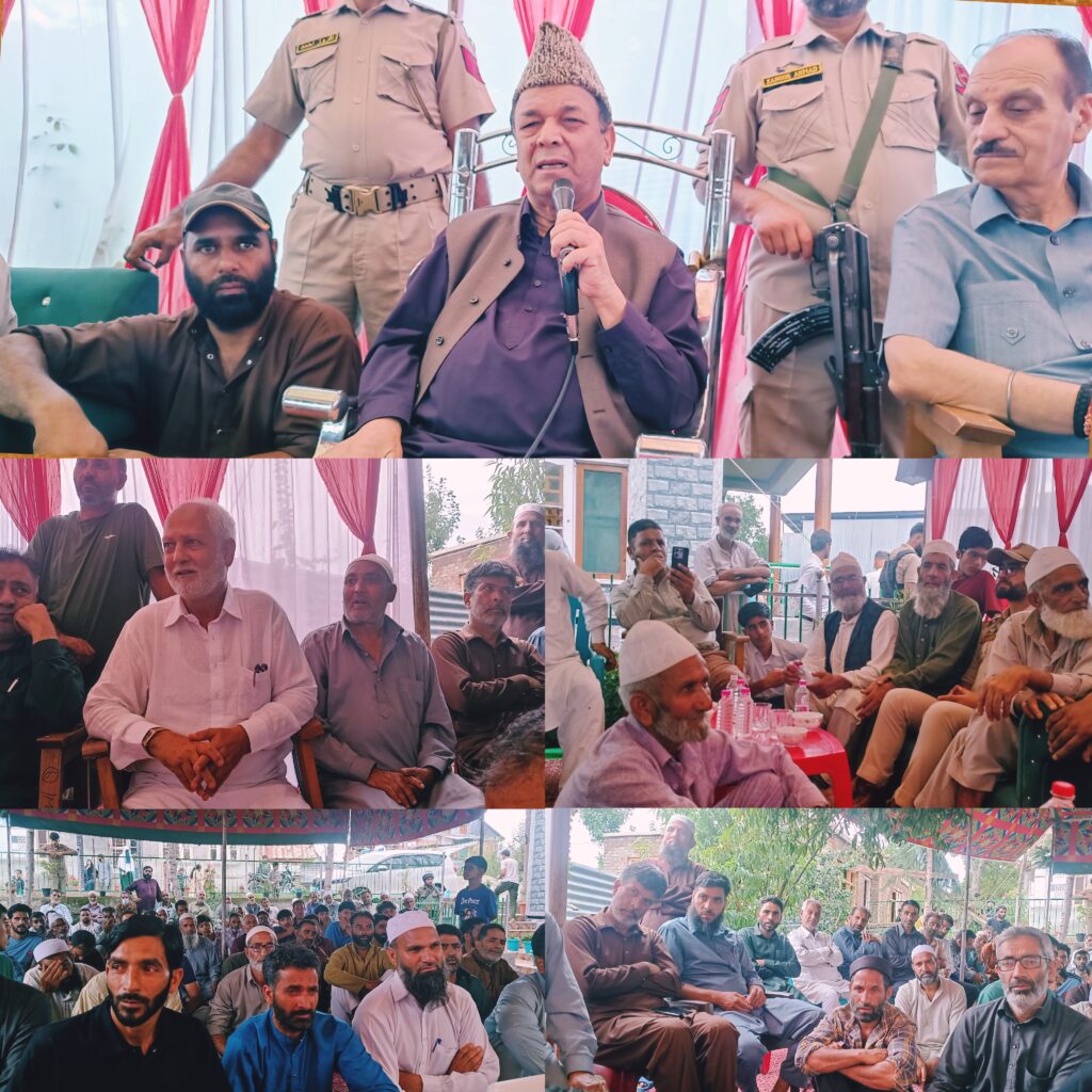 Rather holds public outreach camp at Banderpora Kremshore; assures priority redress of public issues