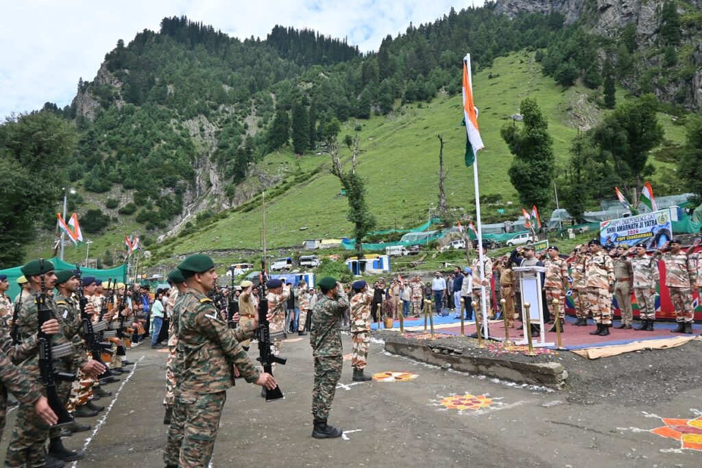 Independence Day-2026 celebrated with patriotic fervour at SANJY Base Camp Chandanwari